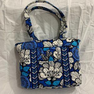 Vera Bradley Blue Bayou Shoulder Tote Bag